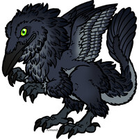 Raven Rex Adoptable (sold)