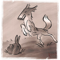 The Willful Hunter and the Naive Kit