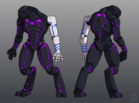 Tsubasa: robot avian assassin clothing version by Bud1098 -- Fur Affinity  [dot] net