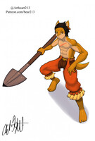 Axel the Miner Sandshrew