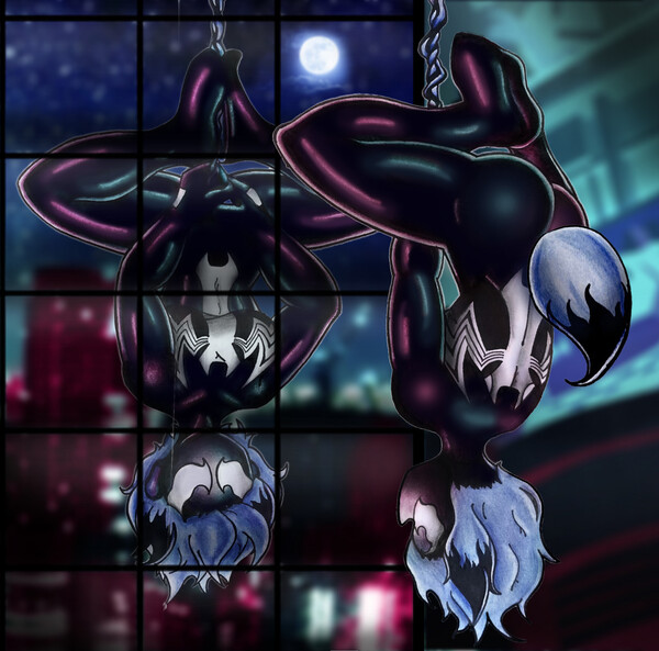 Colors Live - Ari Keiko AKA Spider-Venom by SleepyRat