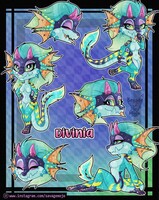 Divina sketch page!