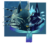 ych commission \\ Aldric and Eir