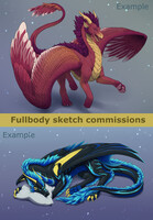 Fullbody sketch commissions [CLOSED]