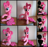 Pinkie Pie Hugging Pony Plush