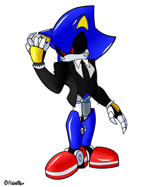 Halloween] Reaper Metal Sonic by AnthonyAZXMN -- Fur Affinity [dot