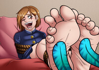 Tickle Torture YCH - Nobara Kusigaki