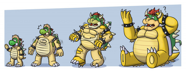 Bowser In A Suit