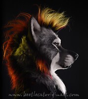 Patron-Design Wolf