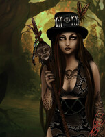 Voodoo witch