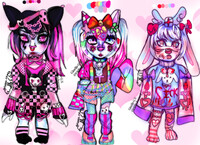 Sanrio Inspired Chibi Adopts OPEN $10 EACH