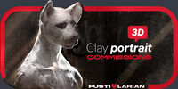 { COMMISSIONS OPEN } // 3D Clay Portrait