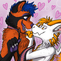 YCH Leashed Couple - 63