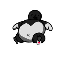 And here is a large plush in his natural habitat...