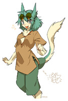 Humanized Melo-chan by mayo-san