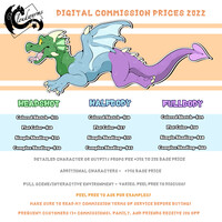 Digital Art Commission Prices