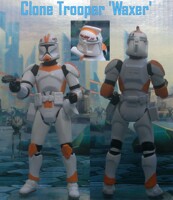 Clone Trooper 'Waxer' (custom figure)