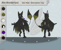 Reference Sheet for Jhin Wonderlust