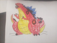 Yrgo the mysterious one (Godzilla form)