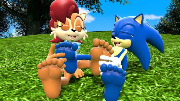 Saltos com Sonic em COQUINHOS