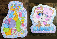 prize and laney badges