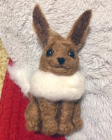 Felted eevee