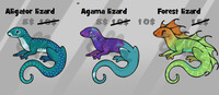 Scaly friends #3 3/3 OPEN