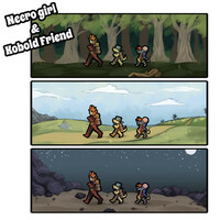 Necro Girl and Kobold Friend - 161