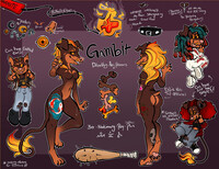 Gambit 2021 Refsheet (@thebirbdraws)