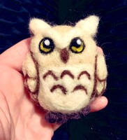 Felted owl