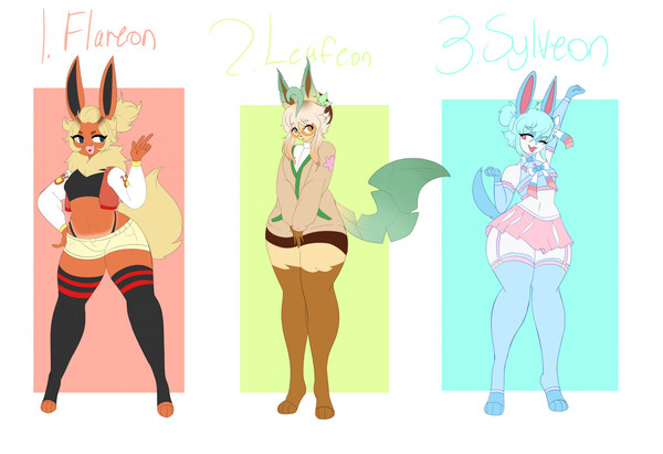 FLAREON EVOLUTION POKEMON [ADOPT RE-OPEN] by ExBesh -- Fur Affinity [dot]  net