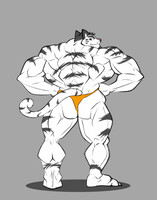 Back lat spread pose