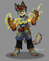 Commission - Tabaxi Artificer