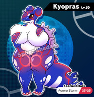 [SOLD]Lapras x Kyogre Fusion  ADOPTABLE!