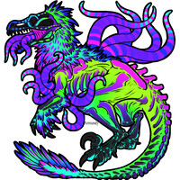 Zombie Raptor Adopt (sold)