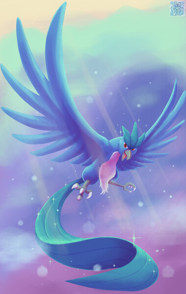 Galar Articuno by ItsDraconix -- Fur Affinity [dot] net