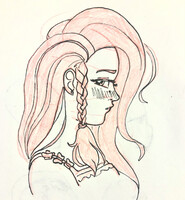 Human Fluttershy sketch