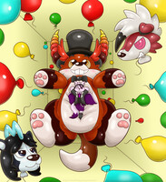 (Comm) Who Needs Balloons With Friends Like These?