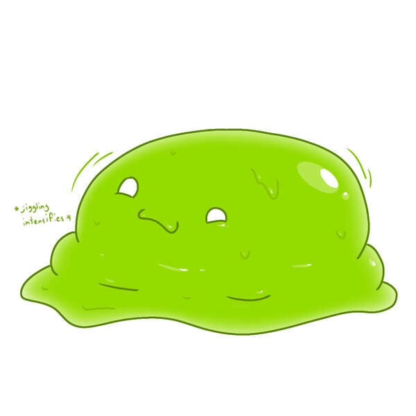 Oooo slime pup by drawnfaker -- Fur Affinity [dot] net