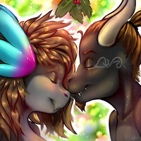 Filled Christmas ych