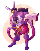 (not my art) the sassiest warrior of light