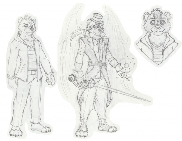 fnaf 6 sketches by officialspec -- Fur Affinity [dot] net