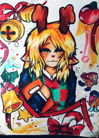 Deltarune fanart - Noelle