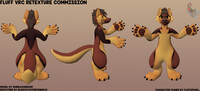 [COMMISSION] Fluff VRC Retexture