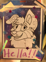 Hella Scrapbook Badge