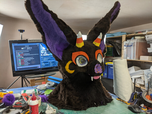 Protogen fursuit head by gatorwavesuits -- Fur Affinity [dot] net