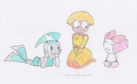 Robot Girl Sleepover