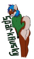 Comish - SparkHusky Badge