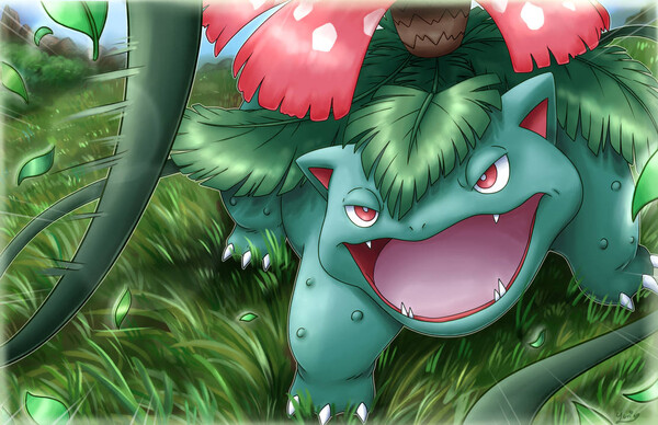 Venusaur Pokémon HD Wallpaper Download by QuantumCurator