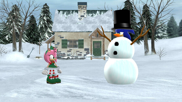 Snow Man Sonic by Tedmiser0087 -- Fur Affinity [dot] net